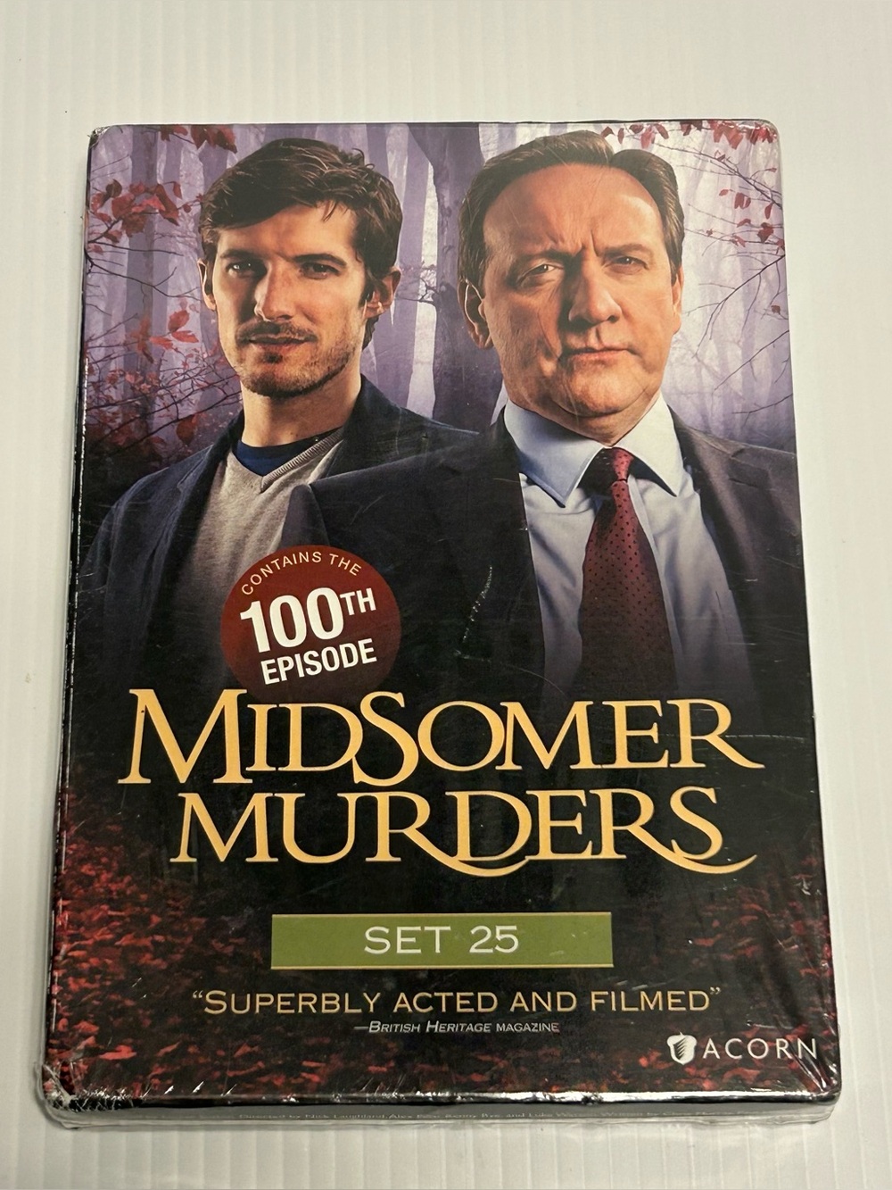 DVD Midsomer Murders Set 25 Acorn British TV Mystery plus Bonus Interview NEW